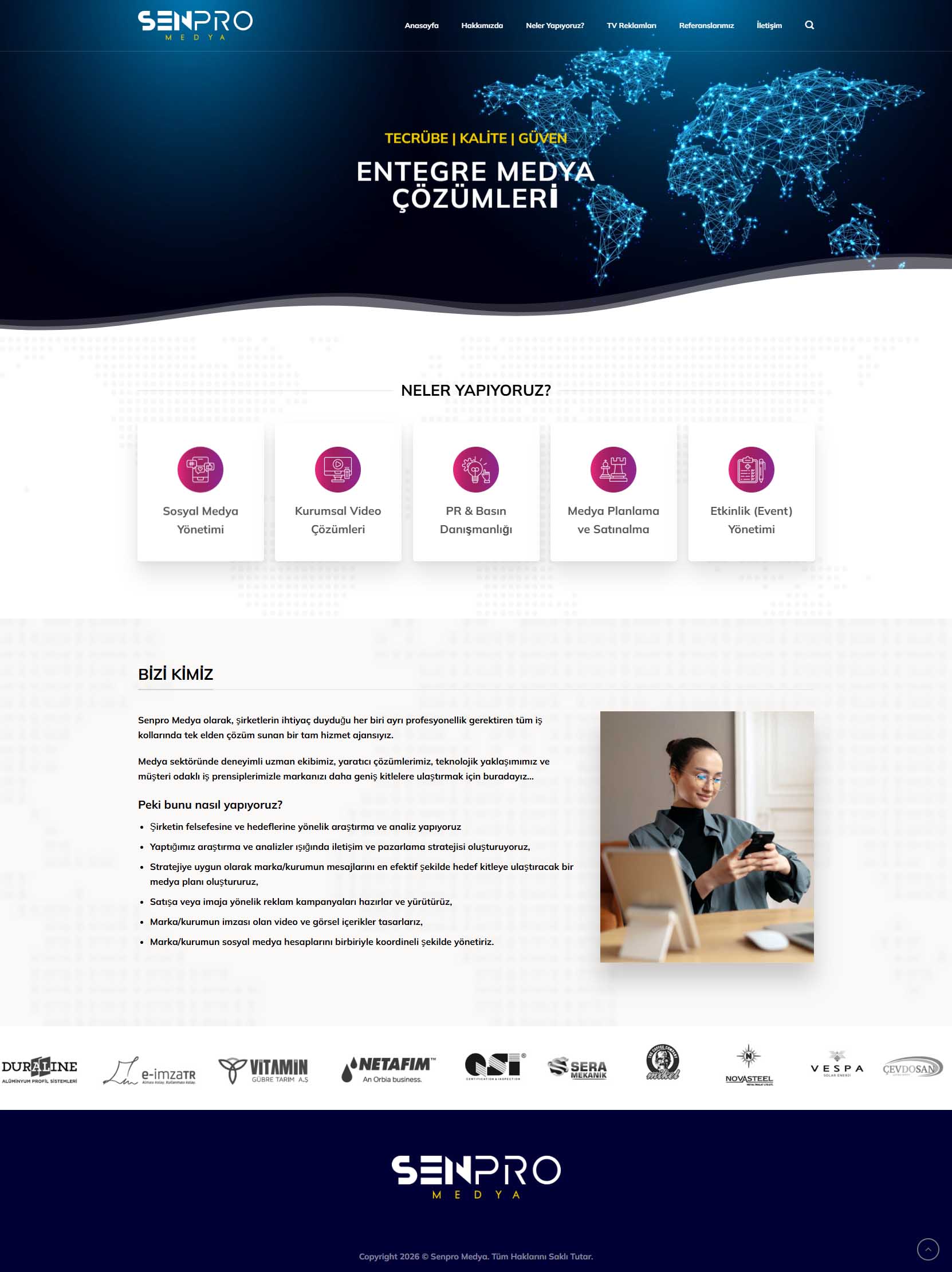 SenPRO Medya, Web Tasarım